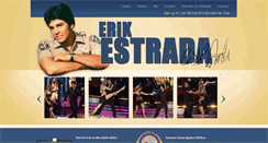Desktop Screenshot of erikestrada.com